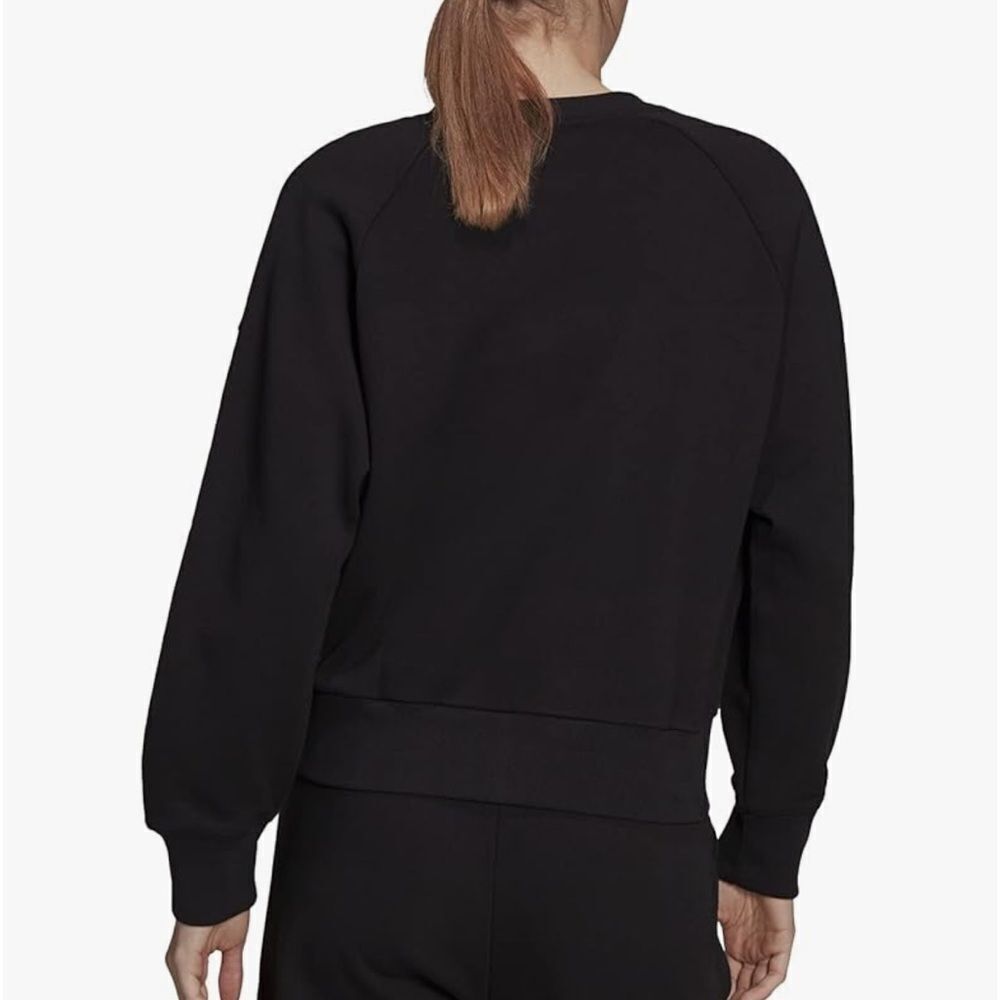 Adidas Black Seasonal Stadium Crewneck Sweatshirt - Picture 3 of 12